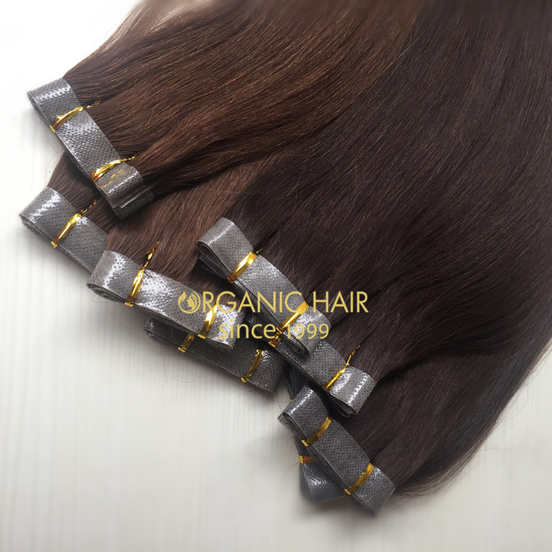 Pu skin weft hand tied weft Christmas new year gift